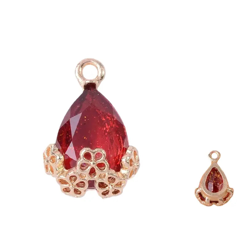 20pcs Diamond Droplets-Golden Base