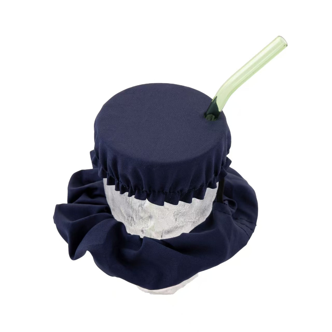 Versatile Elastic Scrunchie Lid Set - Perfect Cup Decoration