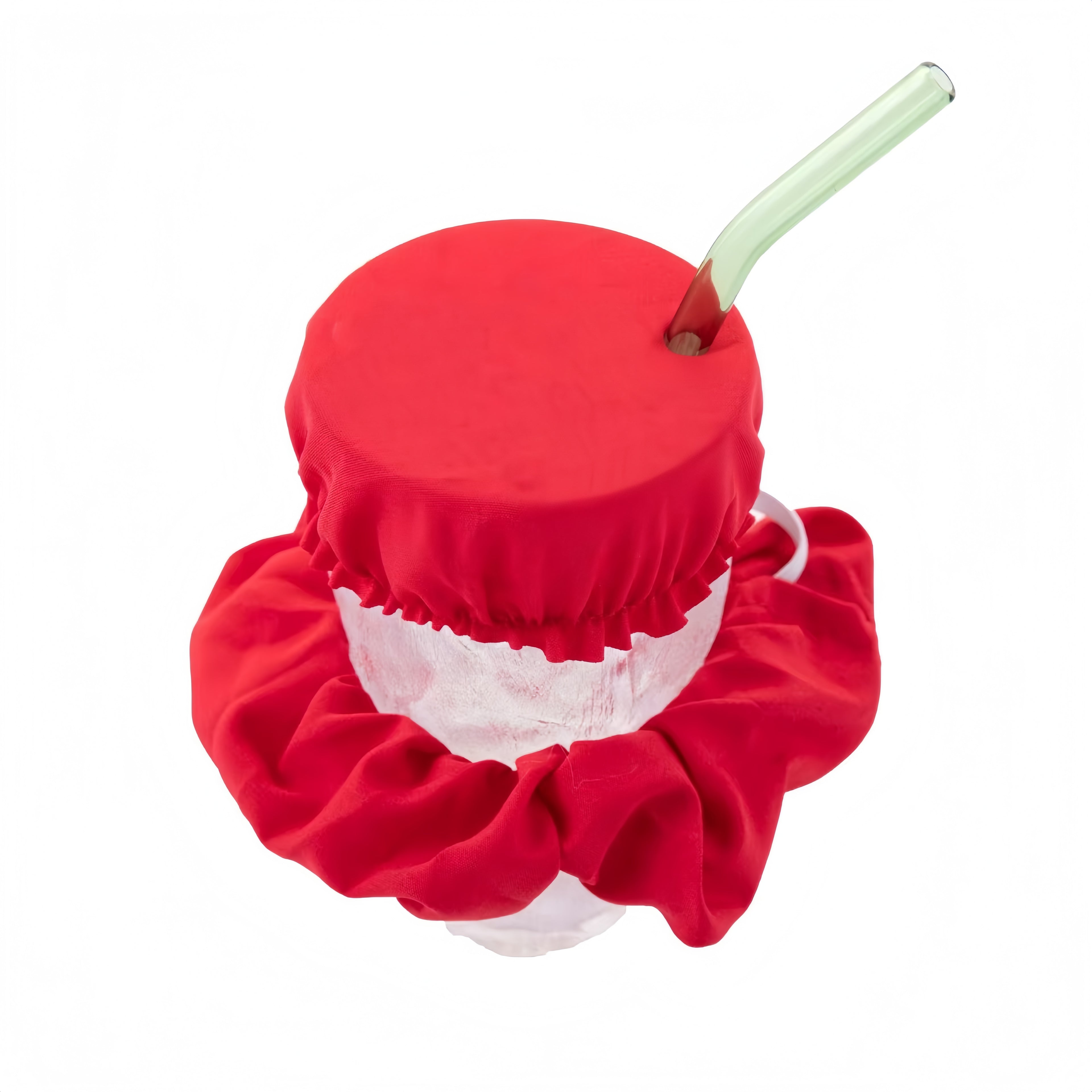 Versatile Elastic Scrunchie Lid Set - Perfect Cup Decoration