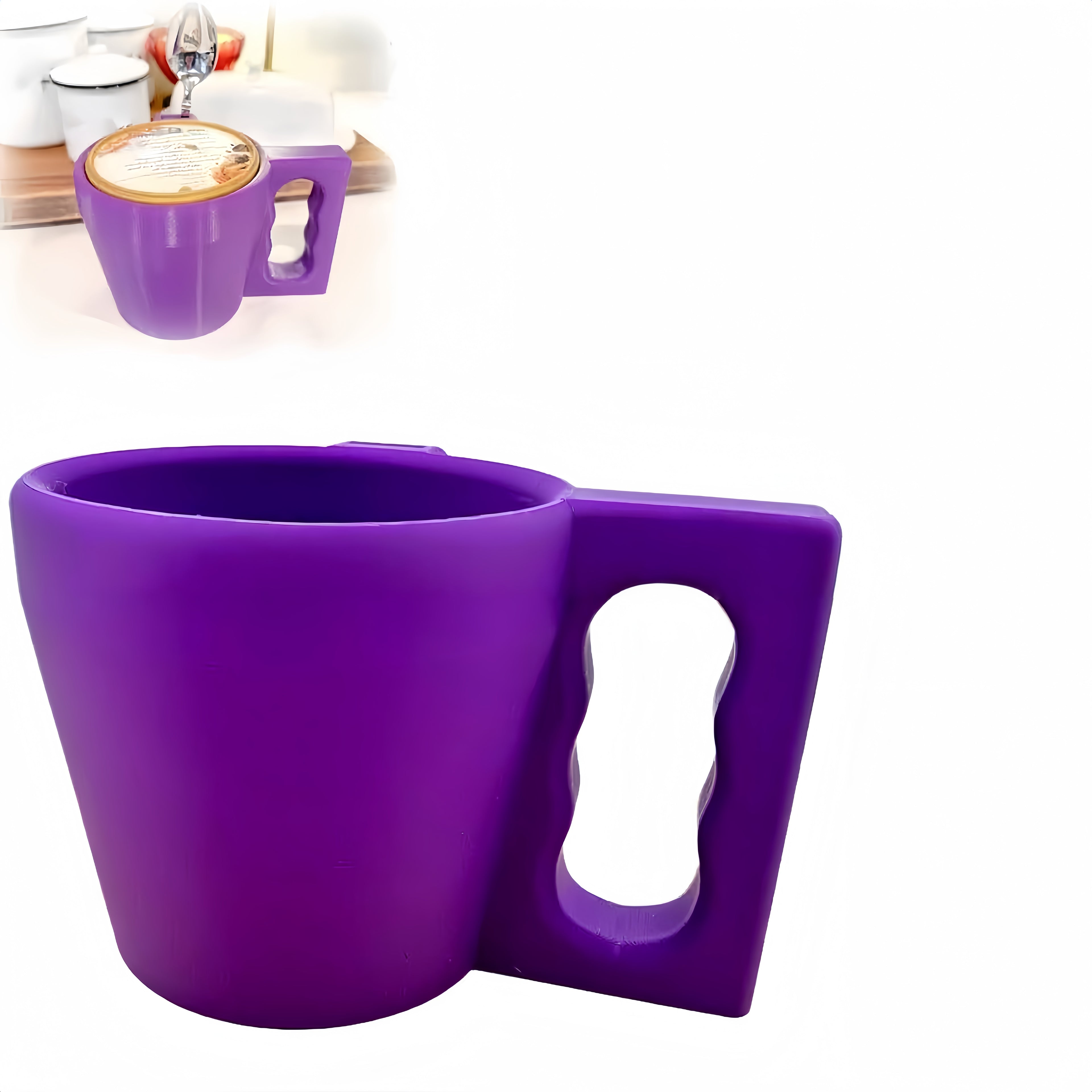 3D Printed Heat-Insulated Holder for Ice Cream Pints and Ice Pops