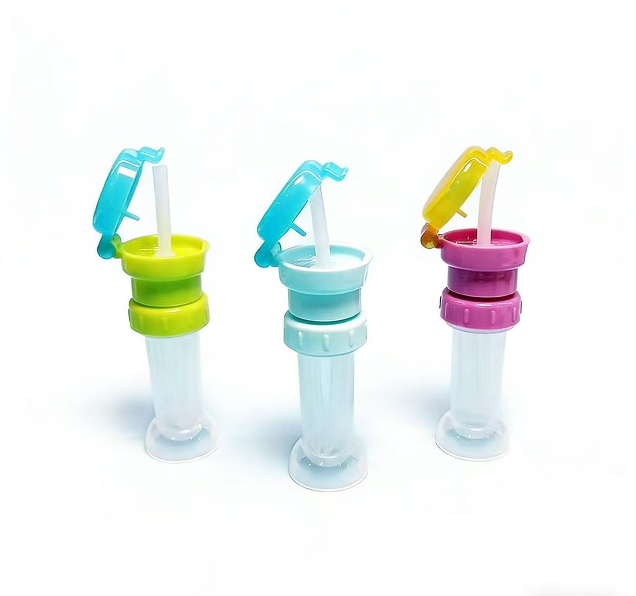 Water Bottle Cap with Straw Outdoor Accessories for Soda Juice for Children