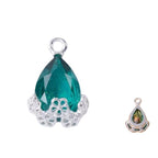 10pcs Diamond Droplets-Silver Base2