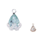 10pcs Diamond Droplets-Silver Base2