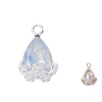 10pcs Diamond Droplets-Silver Base2