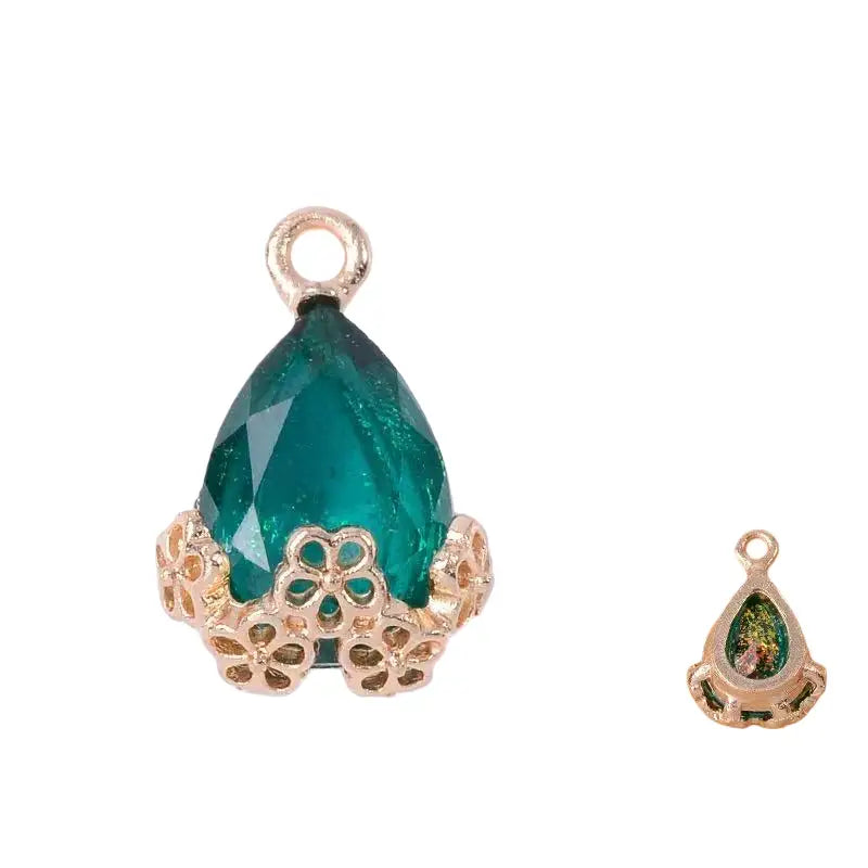 20pcs Diamond Droplets-Golden Base