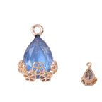 20pcs Diamond Droplets-Golden Base