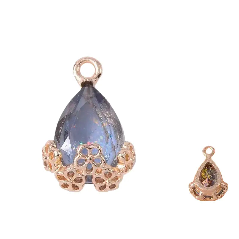 20pcs Diamond Droplets-Golden Base