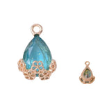 20pcs Diamond Droplets-Golden Base