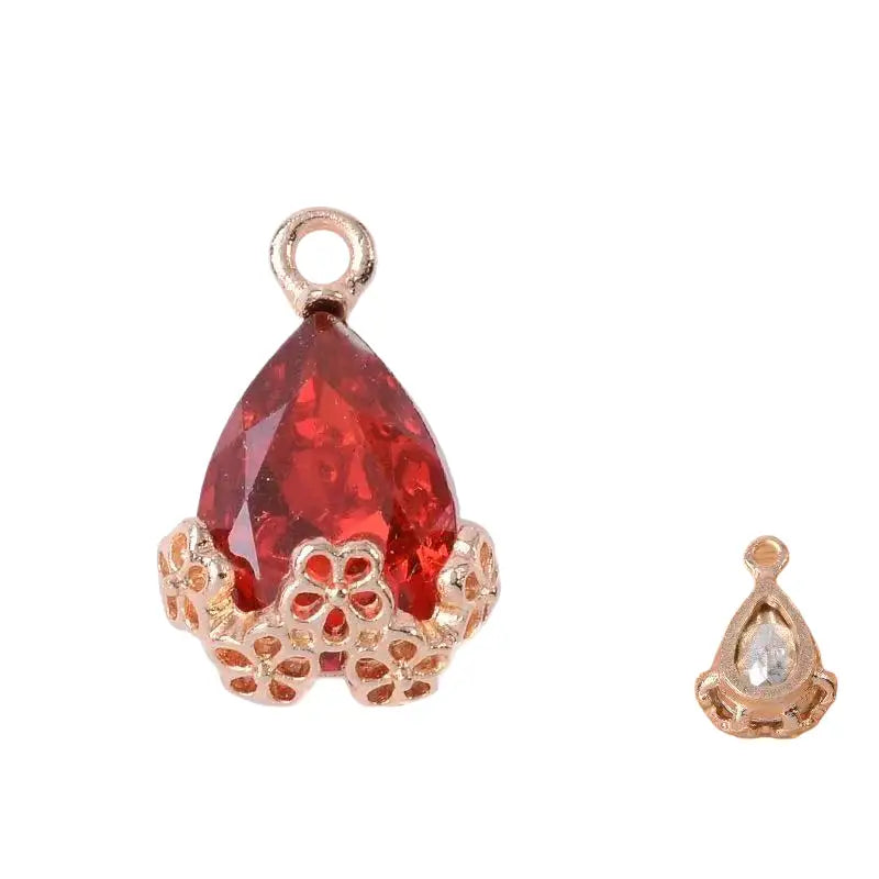 20pcs Diamond Droplets-Golden Base