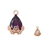 20pcs Diamond Droplets-Golden Base