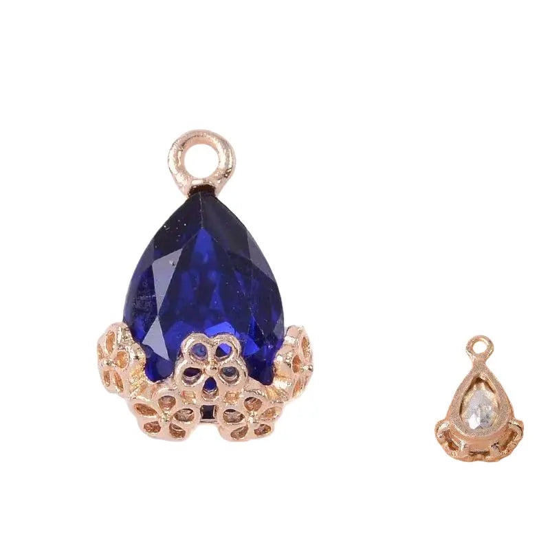 20pcs Diamond Droplets-Golden Base