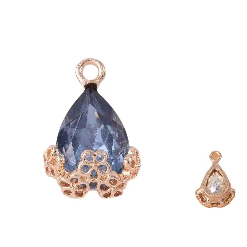 20pcs Diamond Droplets-Golden Base