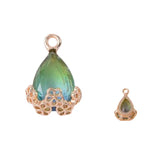 20pcs Diamond Droplets-Golden Base