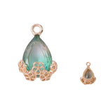 20pcs Diamond Droplets-Golden Base