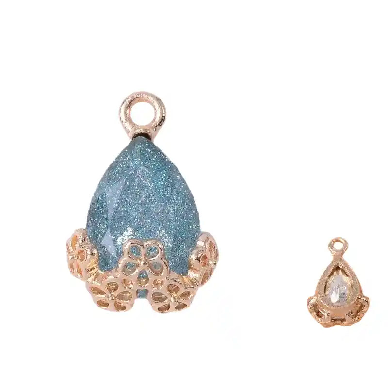 20pcs Diamond Droplets-Golden Base