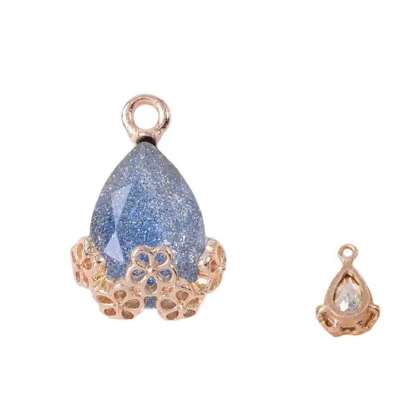 20pcs Diamond Droplets-Golden Base