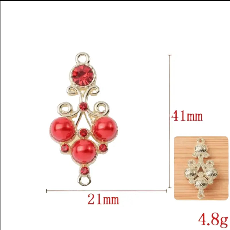 10pcs Pearl Pendants