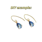 20pcs Diamond Droplets-Golden Base