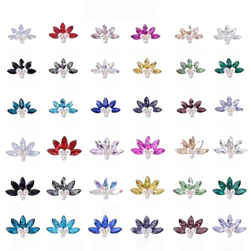 10pcs Fan Shaped Accessories DIY