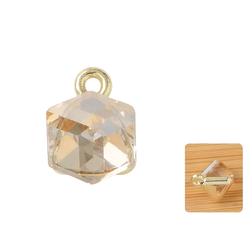 10pcs Square Diamond Accessories